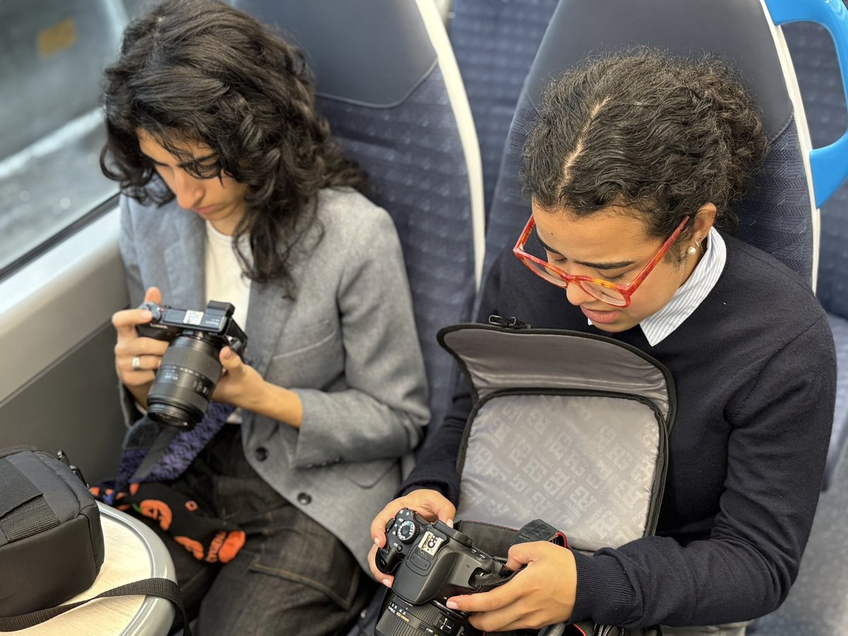 All set for a day of on-the-scene reporting from today’s presidential visit to Windsor for our <a href="/NCTJ_news/">NCTJ</a>  students #newsroomready #journalismtraining #nctj