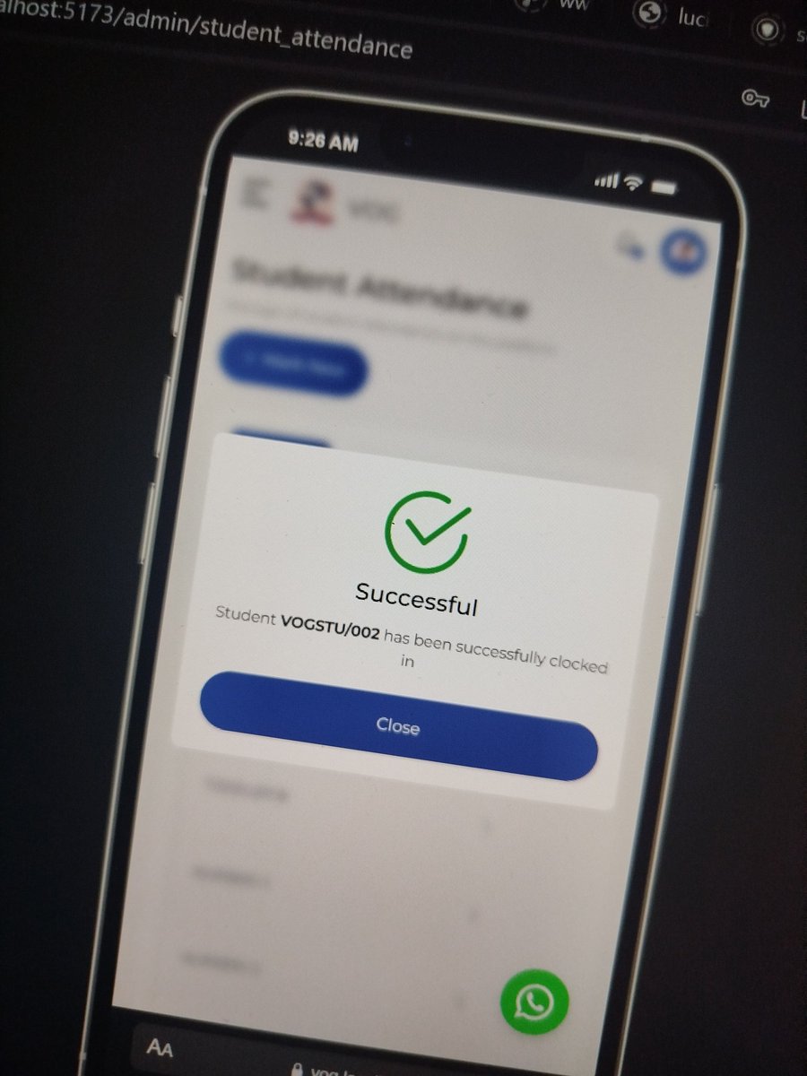 divinejohn_bns's tweet photo. Manual roll calls waste valuable class time.

We built a QR-based system where every student has a secure ID—teachers just scan and attendance is logged instantly. 

Faster, reliable, and built for modern classrooms.

#edutech #eduthrive #thrivearm https://t.co/Ul5KlIFqYB