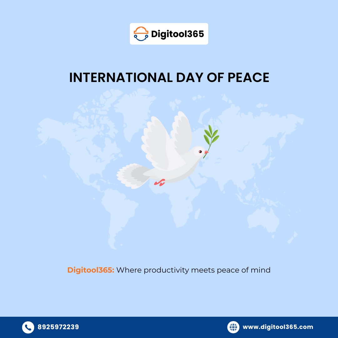 aim2c_official's tweet image. ☮️✨ #InternationalDayOfPeace ✨☮️
Peace = balance, safety &amp;amp; responsibility.
With Digitool365, industries move from paper ➝ digital checklists: safer ops, less stress, greener practices. 🌍💡
Let’s build harmony between people, processes &amp;amp; planet. 🌿
#Digitool365
