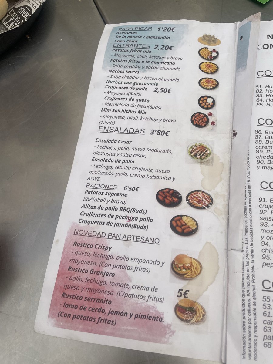 quenocojone's tweet photo. lo de ir a un 100 montaditos y encontrártelo desafranquiciado https://t.co/HfyTdv3J5B
