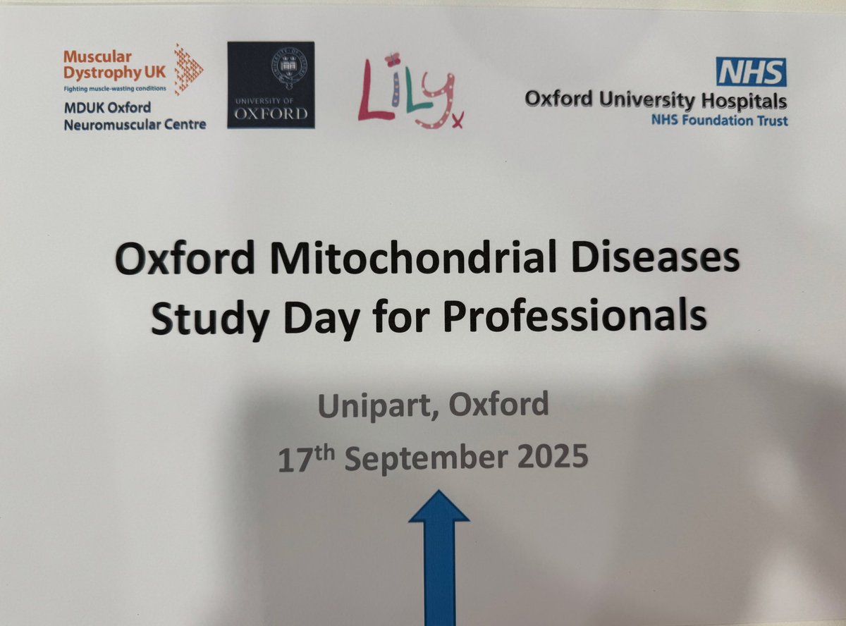 NHS HSS for Rare Mitochondrial Disorders Oxford tweet media