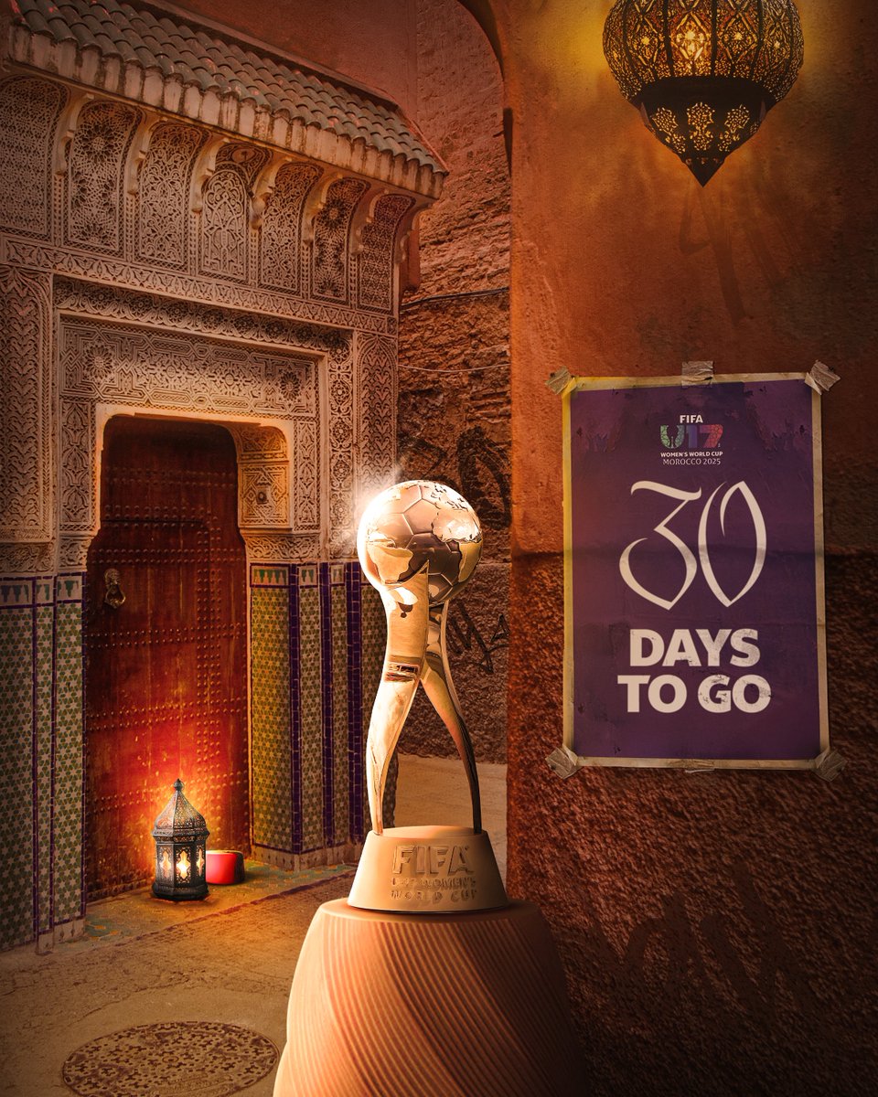 One month to go until the #U17WWC begins! ⏳💪