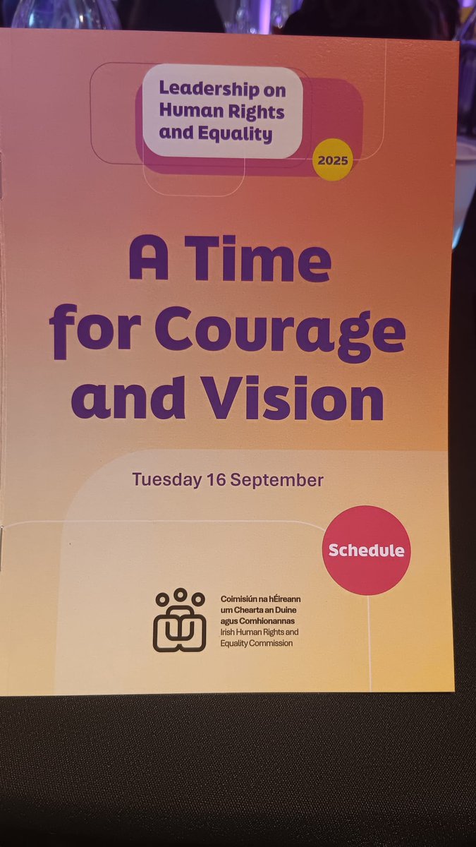 IrishDeafSoc's tweet image. The Irish Deaf Society attended @_IHREC&apos;s Leadership on Human Rights and Equality conference

IHREC Chief Commissioner Liam Herrick: “There is a huge demand on ISL interpreters today which is a human rights issue”

#ihrec #irishsignlanguage #ISL #HumanRights #DeafRights #equality