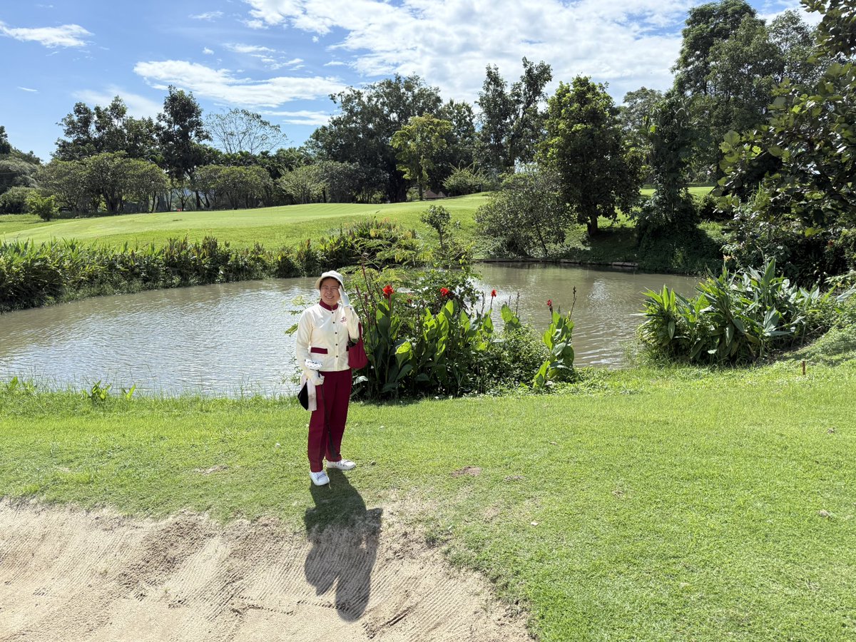 Golffanzz's tweet image. Like  in HEAVEN 

#Chiang Mai Highlands Golf and Spa Resort.