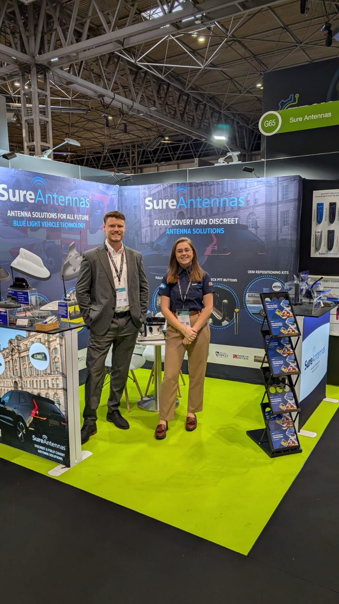 The Emergency Tech Show 2025 starts today at the NEC Birmingham. Visit us on stand G65 to explore our multifunction vehicle antennas and covert OEM modifications supporting emergency services across the UK and Europe.

#ETS2025 #ESS #EmergencyServices #NEC