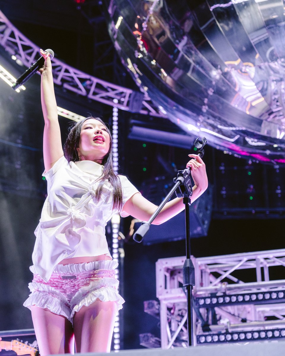 OWLWAIT's tweet photo. What an amazing time at LaLaLa Festival 2025! 🎶 Big thanks to Regina Song (SG) for an incredible performance on August 23rd. Proud to be part of a festival that celebrates music &amp; culture! 🙌 #OWLWAIT #LaLaLaFest2025 #ReginaSong #MusicFestival https://t.co/6F1dZ1zFqy