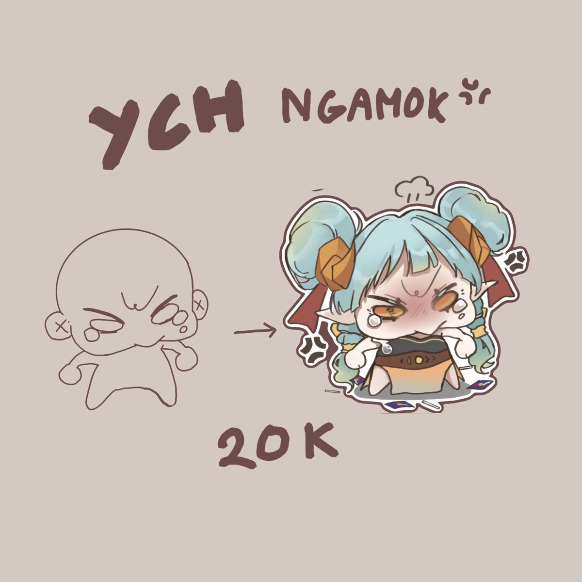 Ueueueu aku lg butuh uang TT. 

Payment via SPay yaa