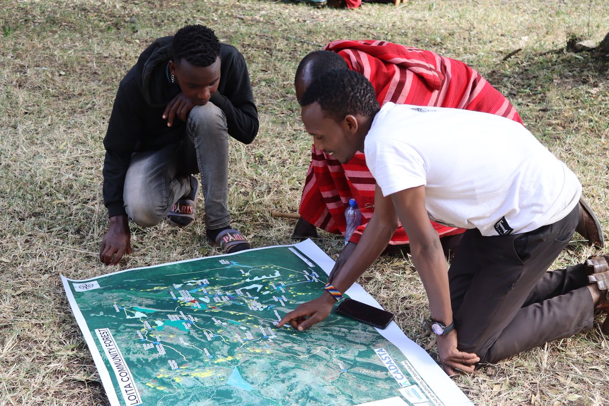 KLandalliance's tweet image. But with the power of #GIS, that’s changing.
In Narok and Kajiado, our team has for the past 2 years used GIS mapping to accurately demarcate land and map out community forests, supporting fair and transparent land administration. #communityland