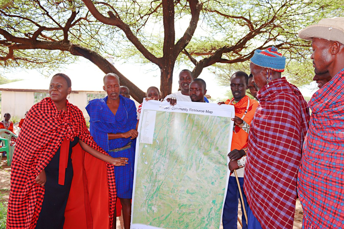 KLandalliance's tweet image. But with the power of #GIS, that’s changing.
In Narok and Kajiado, our team has for the past 2 years used GIS mapping to accurately demarcate land and map out community forests, supporting fair and transparent land administration. #communityland