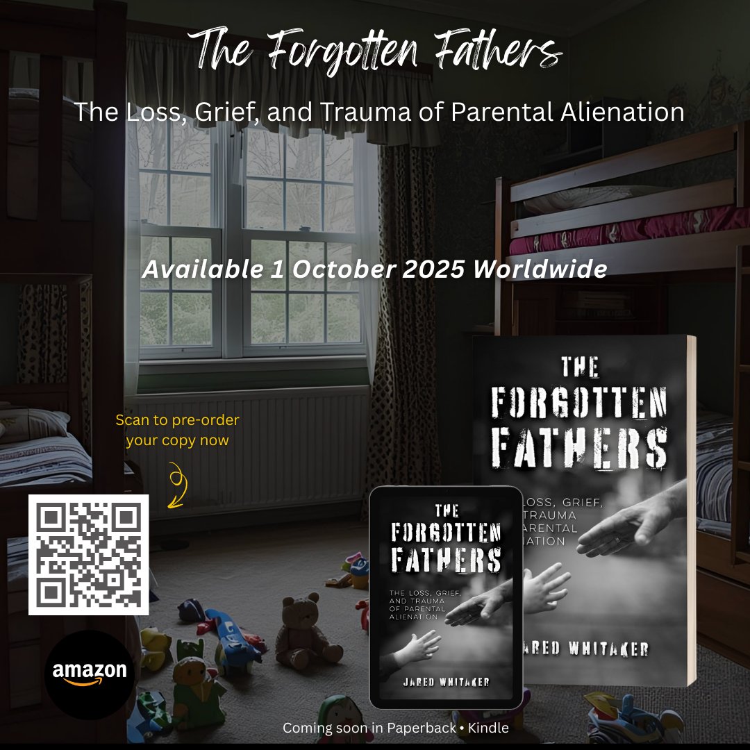 strongmenjw's tweet image. 💔 They didn’t die. They were erased.

The Forgotten Fathers shines a light on the trauma of parental alienation.

📅 Out Oct 1 — Kindle pre-order open now: amzn.eu/d/3jDtlju

#TheForgottenFathers #ParentalAlienation #BookRelease
