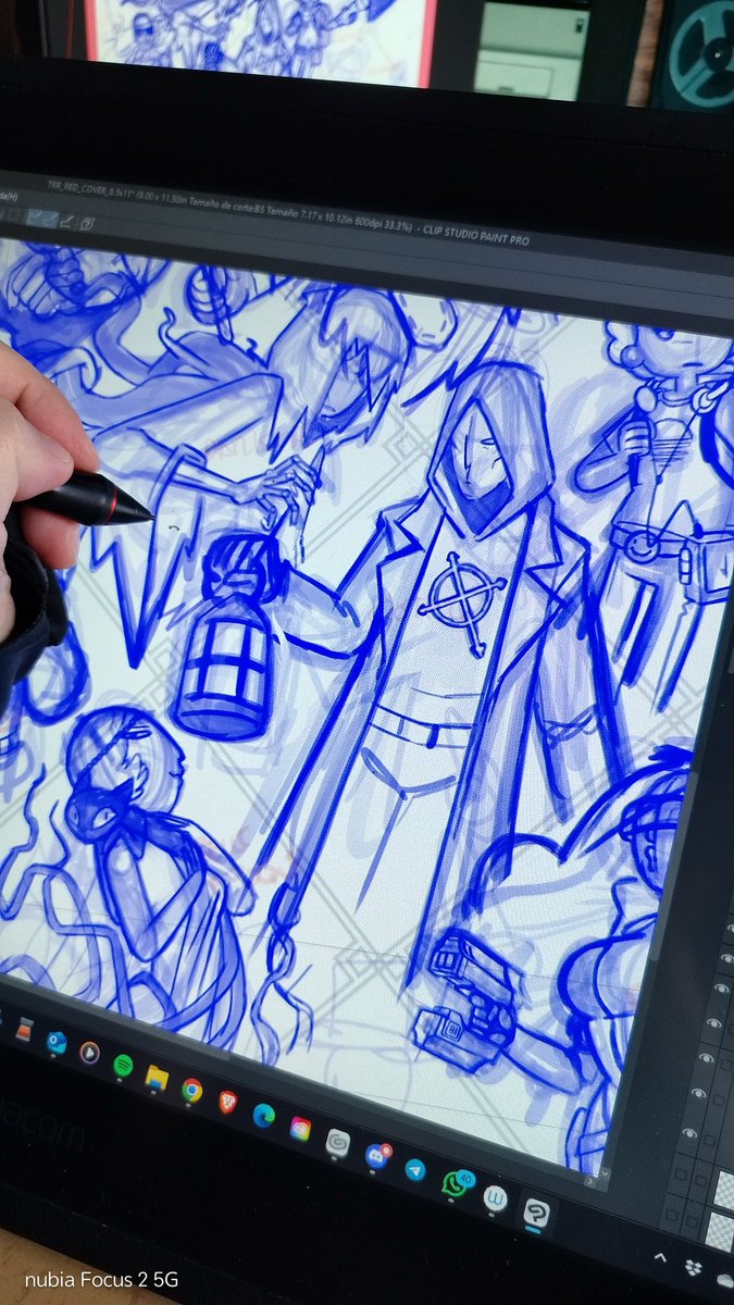 An advanced view on the Red Handbook cover for <a href="/moorderehtstore/">The Red Room</a> !!!