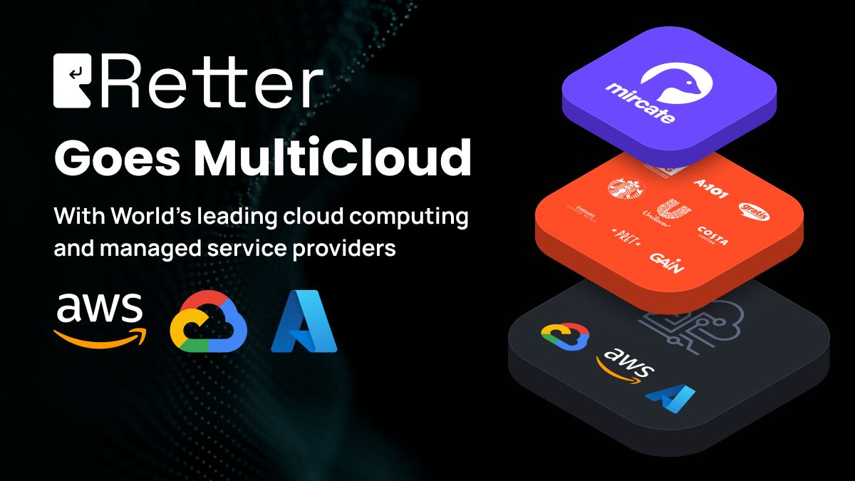 Retter is now multi-cloud! We started with AWS, but now we’re expanding to Google Cloud and Azure to give businesses more flexibility, better performance, and cost optimization.
