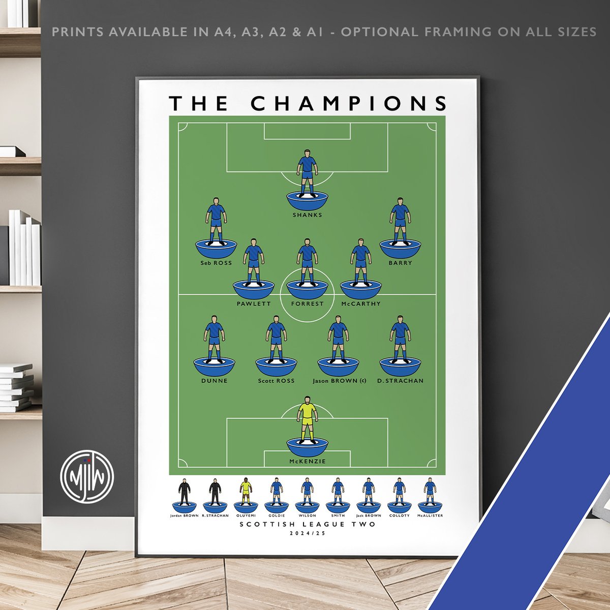 matthewjiwood's tweet photo. Peterhead FC The Champions 24/25
Get 10% off until midnight with the discount code:
THE-BLUE-TOON
Visit: https://t.co/3fts9cDaYf
Prints available in A4, A3, A2 & A1 with optional framing
#PeterheadFC #BlueToon @pfcofficial @toon_blue @Jasonbrown5 @DylanForrest81 @sebastianross10 @maxbarry00 @ShanksKieran