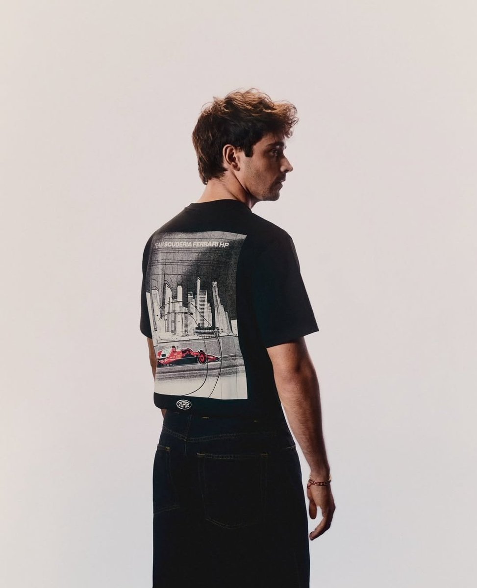 leclercsletters's tweet photo. CHARLES LECLERC X FERRARI SINGAPORE RACE TEE https://t.co/Y8SJ1HvSoV