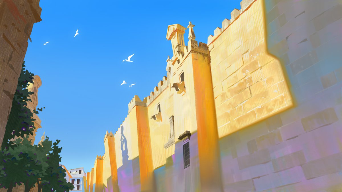 Day 17 #virtualpleinair 
맑은 날 늦은 오후 6시
Clear day, late afternoon 6pm

warm &amp; cool