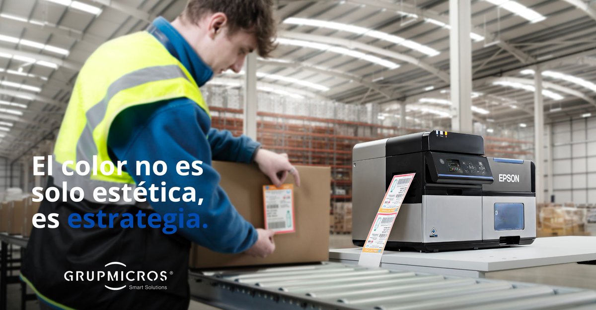 GrupMicros's tweet photo. 🎨 Imprime etiquetas en color con @Epson_ES  y destaca tu producto desde el primer vistazo 🖨️
✔️ Color bajo demanda
✔️ Alta calidad y durabilidad
✔️ Sin etiquetas preimpresas
🔗 Descubre más con GrupMicros 
👉 https://t.co/yPIIkmjQwR
#Epson #Etiquetado #ImpresiónAColor https://t.co/bvXZealNa4