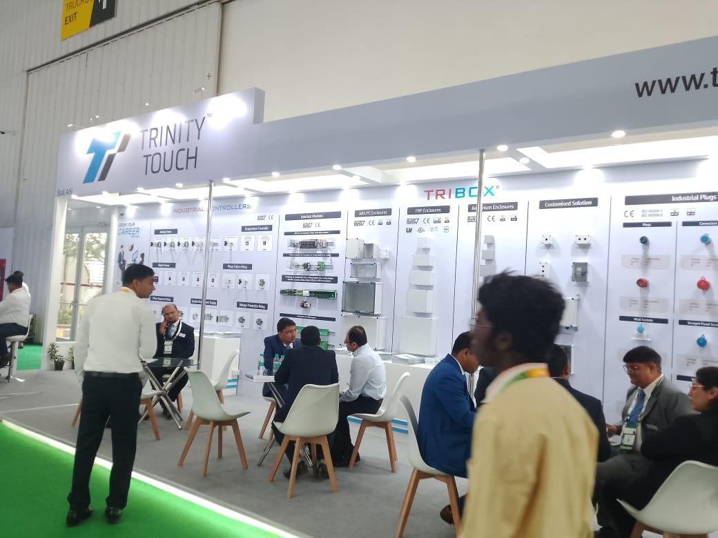 TrinityTouch's tweet image. ⚡ We’re LIVE at Electronica India 2025 ⚡

Team Trinity Touch is showcasing our latest Electrical &amp;amp; Electronic Solutions at:

📍 Hall 5 | Stall A61
📅 17–19 Sept | BIEC, Bangalore

Join us and explore innovation, safety &amp;amp; reliability! 💡

#TrinityTouch #ElectronicaIndia