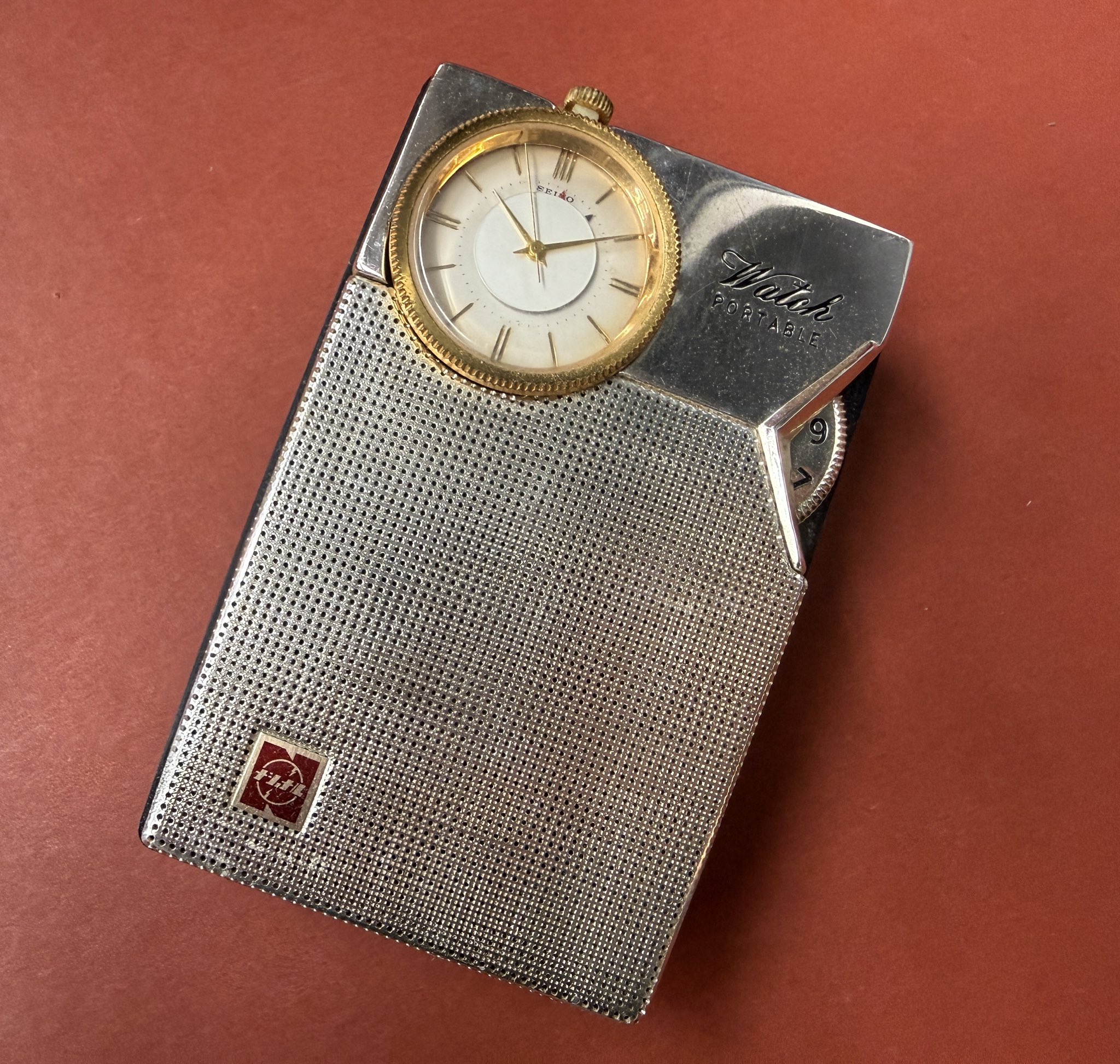 Zippo トラベルクロック ウッドケース付き ミチコ on X: 