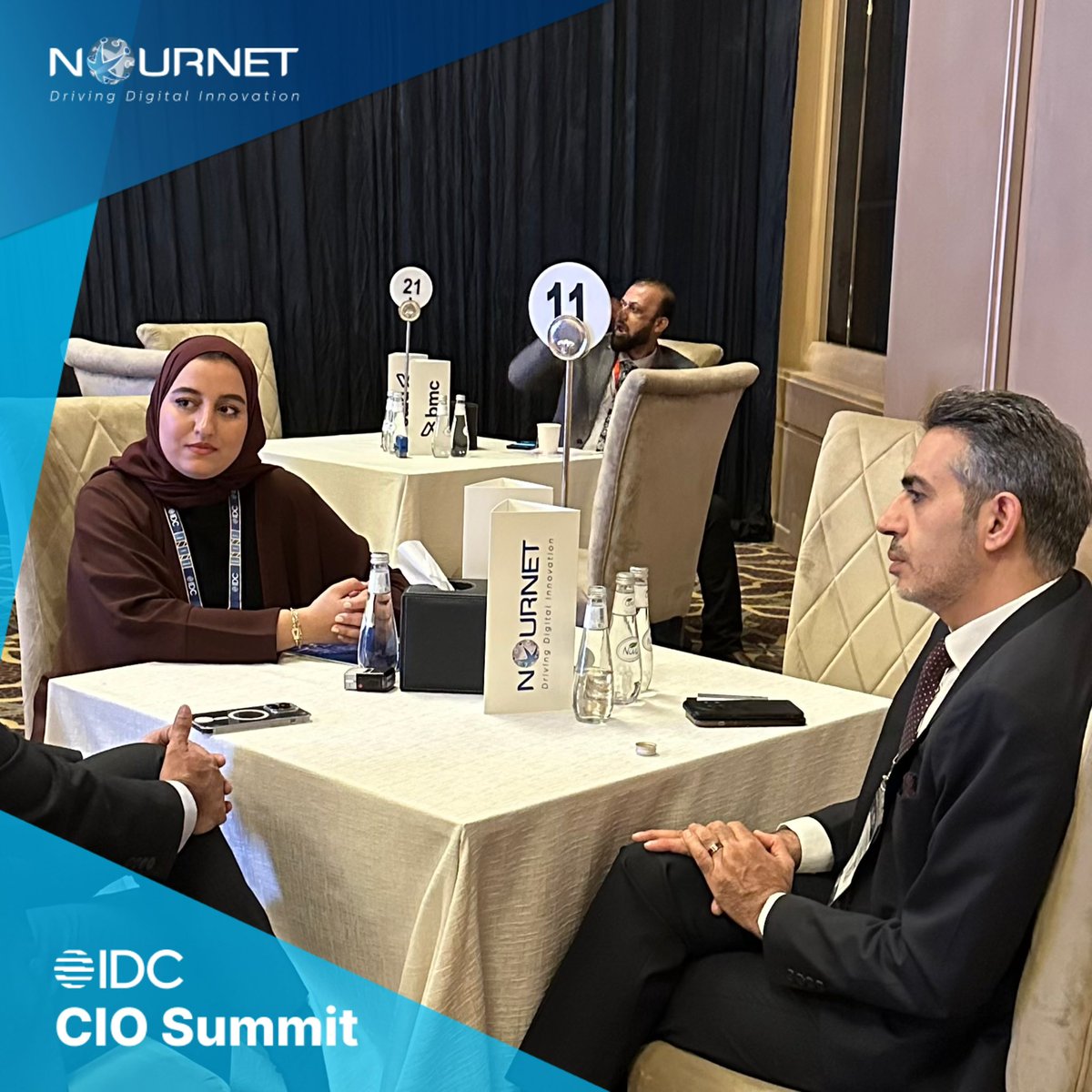NourNetICT's tweet image. #CIOSummit 2025 has officially commenced 🎬
NourNet is honored to engage with industry leaders and partners, presenting advanced AI-driven solutions and resilient strategies designed to support Saudi Arabia’s digital future.
We look forward to welcoming you and contributing to…