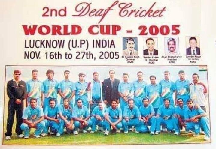 Happy 64th Birthday Sh. Vinay Dongre! 🎉🎂 Wishing you a fantastic day filled with nostalgia and pride, reflecting on your remarkable achievements in Indian Deaf Cricket, including India's win against England in the DCIF 2005. Your contributions to the sport and the AICAD@Vinay
