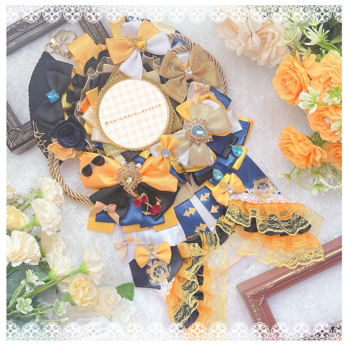 suzu様フルオーダー専用 モチーフロゼットフルオーダー♡展示ページ179♡痛ロゼット suzu