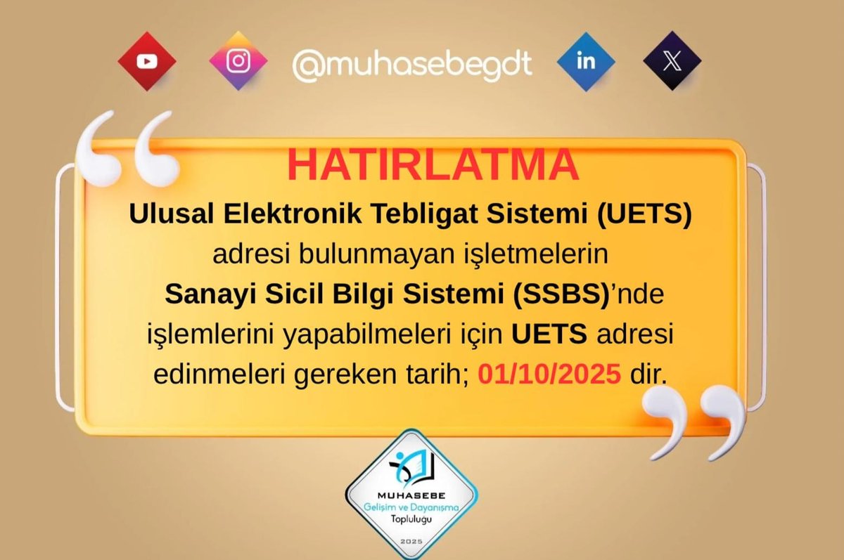 Muhasebegdt's tweet photo. UETS zorunlu olduğu için mutlaka mükelleflerinize yaptırmışsınızdır(yapmışsınızdır!!!) 😉
O yüzden sizler bu paylaşımı dikkate almayın😄
#uets
#sanayisicilbelgesi
#muhasebeGelişimDayanışma
#MuhasebedeFarkYarat
#MuhasebedeEğitim
#MeslekiGelişim
#BilgiPaylaştıkçaArtar https://t.co/kozEdBNMMl