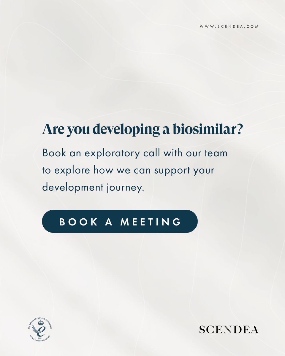 scendea's tweet image. The FDA has issued final guidance on the Development of Therapeutic Protein Biosimilars: Comparative Analytical Assessment and Other Quality-Related Considerations. 
-
#Biosimilars #TherapeuticProteins #FDAGuidance #DrugDevelopment #Pharmaceuticals #QualityAssessment