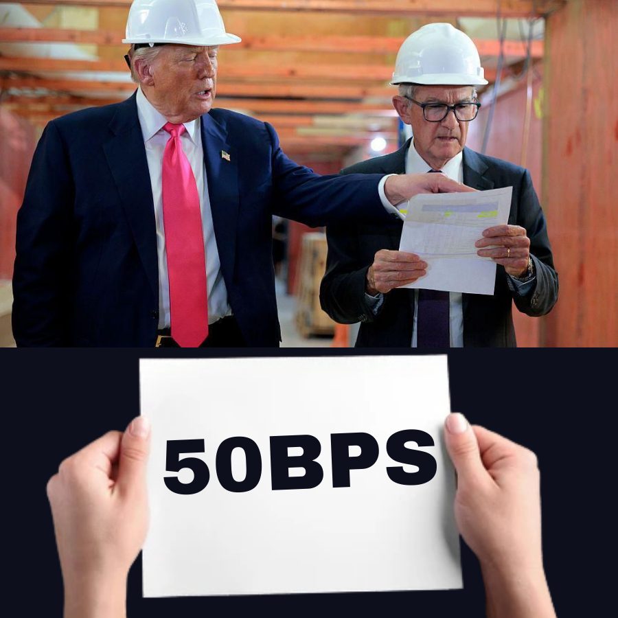 Will we see 50bps rate cut?? 👀