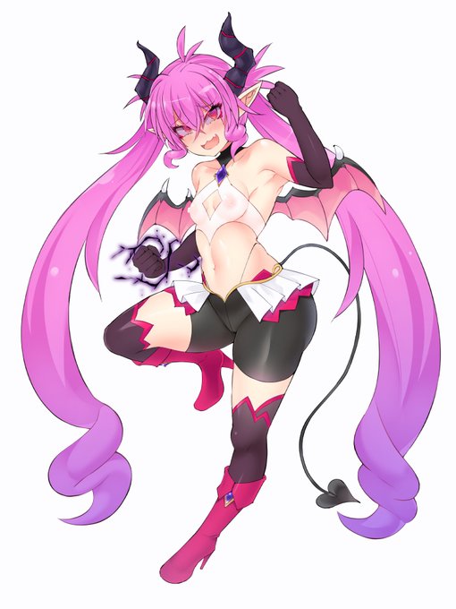 skebでご依頼頂いた「もしもライザちゃんが悪堕ちして異界妖化したら…?」のイラスト(通称:異ライザちゃん)です! 