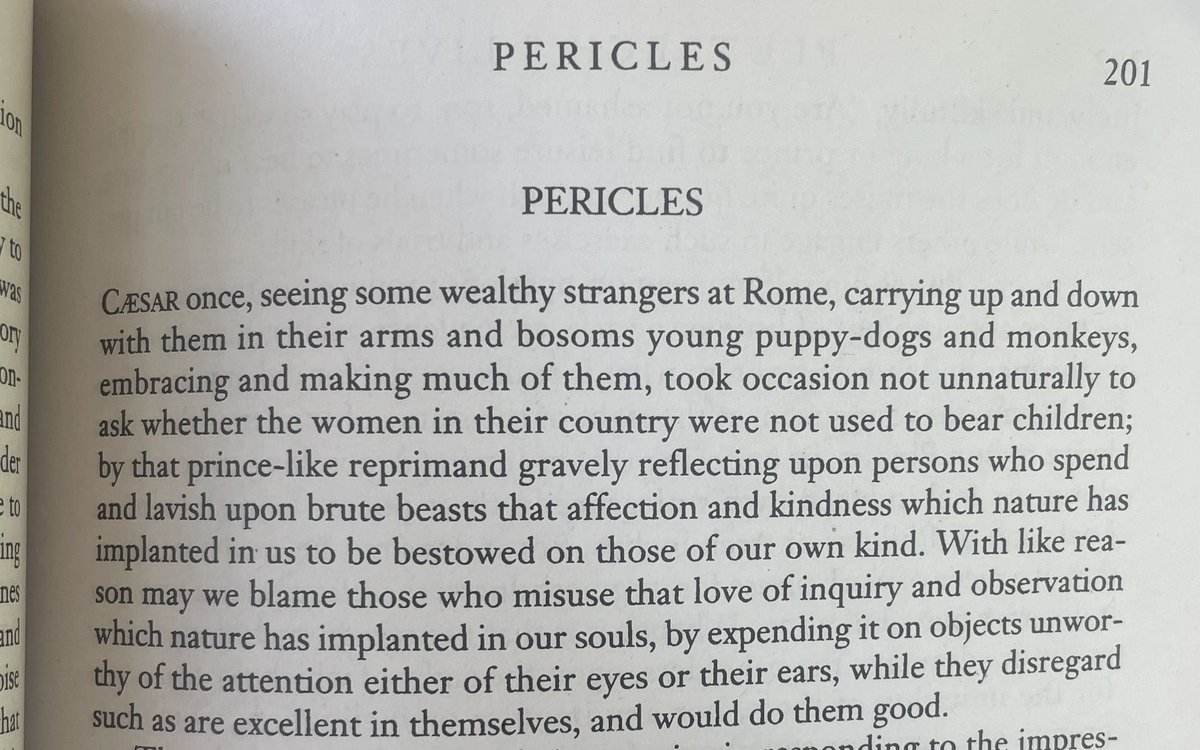 FlaneurSupreme's tweet image. Julius Caesar on “doggo” people. There truly is nothing new under the sun lmfao