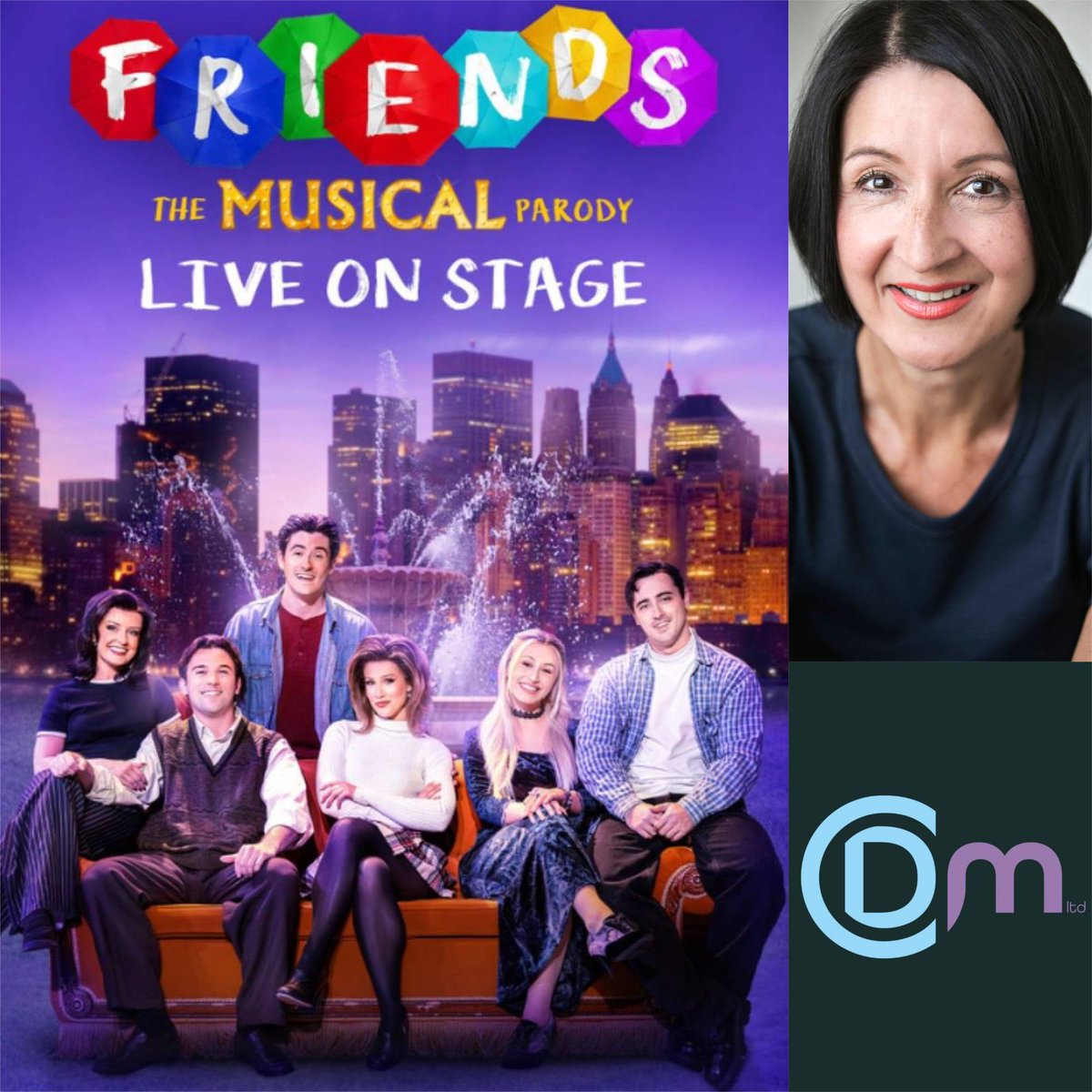 The UK &amp; Ireland Tour of Friends - The Musical Parody opens today at Theatre Royal, Nottingham before touring until May 2026. Client JESSICA MARTIN (<a href="/jessica7martin/">Jessica Martin</a>) has worked as Accent/Characterisation Coach on the production produced by Mark Goucher Ltd. <a href="/FriendsUKTour/">FRIENDS! The Musical Parody</a>