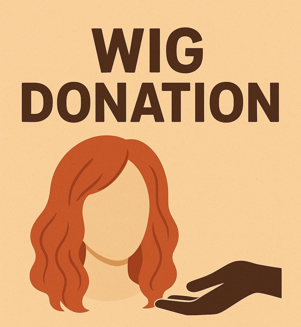 🌟 We get a lot of questions about wig donations 🌟 

If you are looking to donate hair or used or unused wigs, then take a look at the below organisation's below that can help. 

👉 simplywigs.co.uk
👉 wigbank.com
👉 westonpark.org.uk/hair-loss-serv…