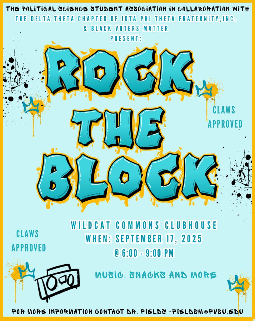 Come out and enjoy yourself FVSU!!!
