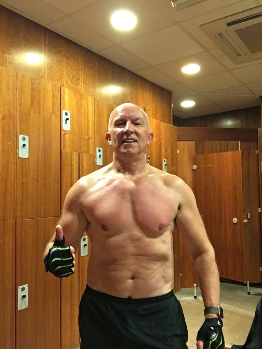 Good morning everyone. It’s one of those wet, darkish autumn mornings when your inclination is to continue sleeping when the alarm clock sounds. However, I persevered and headed for the #gym &amp; carried out a full body #workout &amp; am feeling good because of it. Have a good day.