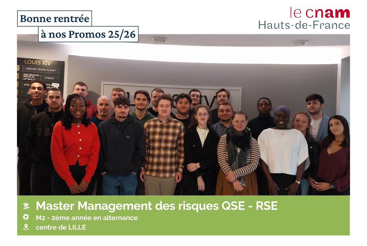 ✨Rentrée en master 2 QSE RSE placée sous le signe de l’éthique. ⚖️
François PÉRU SPRIMONT, cadre de direction et doctorant en droit public, leur propose de découvrir l’éthique et la mise en application concrète dans leur entreprise. 
Nous leur souhaitons une belle 2ème année !