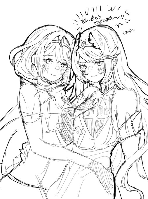 ありがとうございます〜!!ページ少なかった分表情頑張ったので見てくれて嬉しいです😳
スケブもあり… https://t.co/DugzPDpvug 