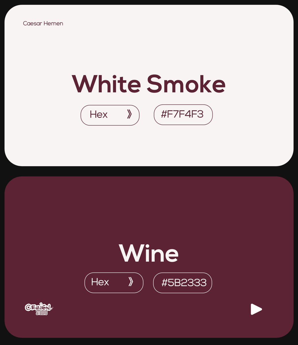 hemcy27's tweet photo. "Some colors just click when they meet 🎨🔥 Which combo is your vibe — bold contrasts or smooth blends?
#ColorCombos #DesignInspiration #CreativeVibes #GraphicDesigners #ColorPalette #DesignDaily #VisualCreativity #ArtOfDesign #DesignCommunity #ColorTheory" https://t.co/s6dyf03ptM