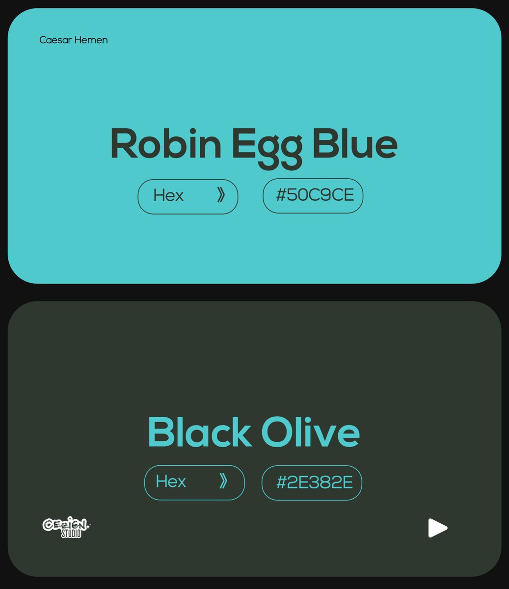 hemcy27's tweet photo. "Some colors just click when they meet 🎨🔥 Which combo is your vibe — bold contrasts or smooth blends?
#ColorCombos #DesignInspiration #CreativeVibes #GraphicDesigners #ColorPalette #DesignDaily #VisualCreativity #ArtOfDesign #DesignCommunity #ColorTheory" https://t.co/s6dyf03ptM