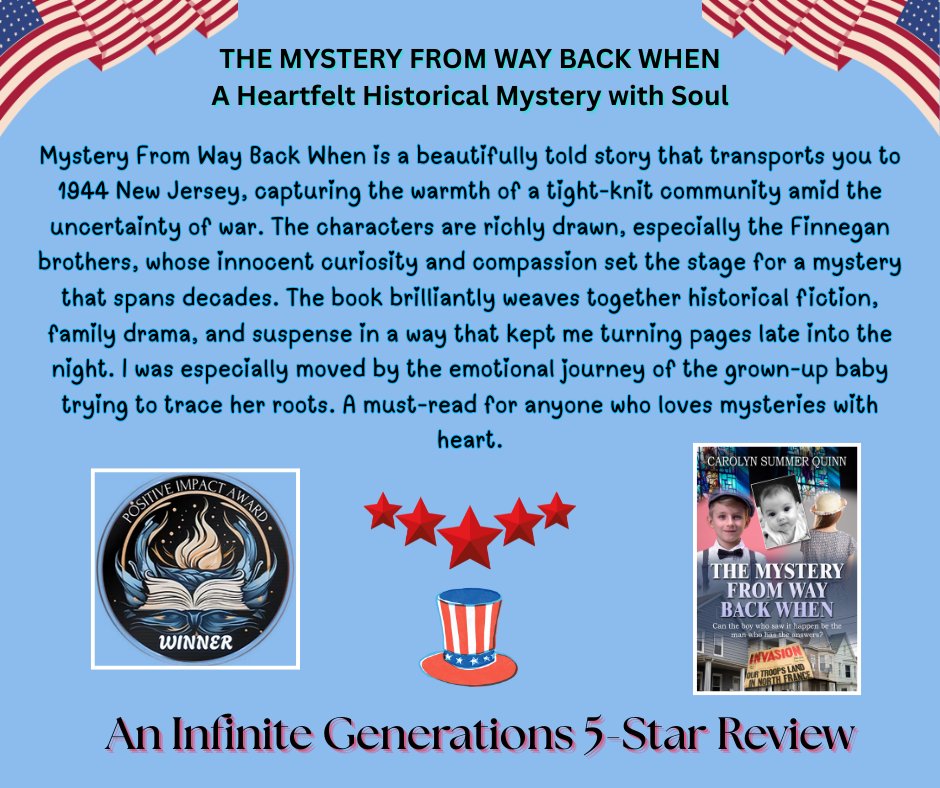 carolynsummerq1's tweet photo. @PCClotter From a review of THE MYSTERY FROM WAY BACK WHEN: #writingcommunity #writers #readingcommnuity #readers #bookstoread #books #mysteries #cozymystery #authorscommunity #authorsontwitter #writerslife #write https://t.co/DqqTHrxPQk