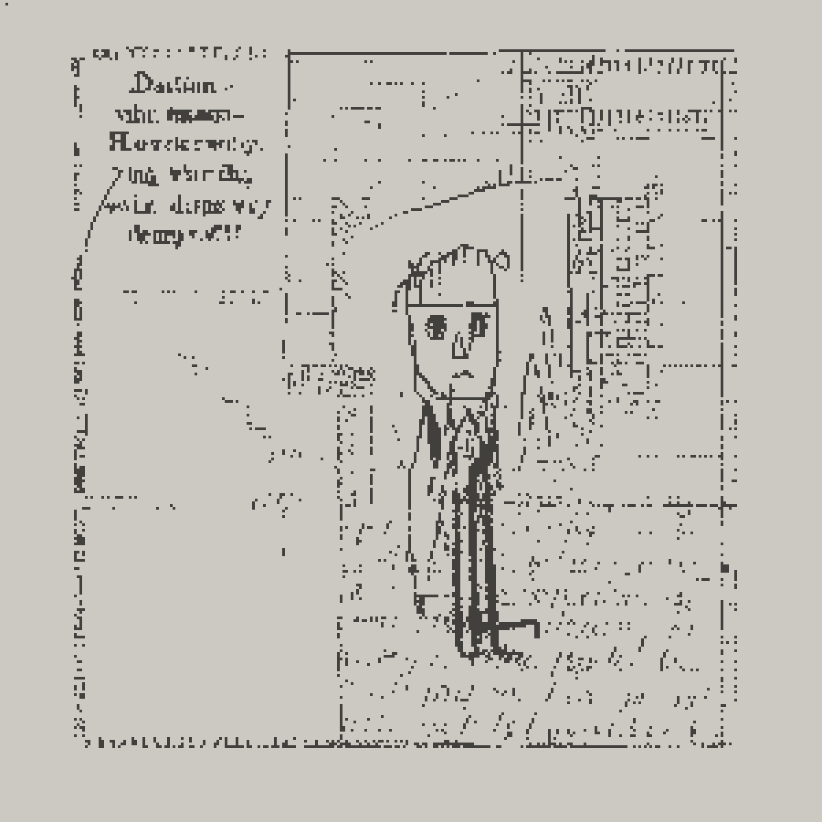 Element_Lee's tweet photo. Diary of a Madman: Last Line;
Dialogue Concerning the Two Chief World Systems: First Line
.
.
- from the "First and Last Lines That Hold Worlds" Series
#drawingnetwork #tezosart https://t.co/WVSAObiceo