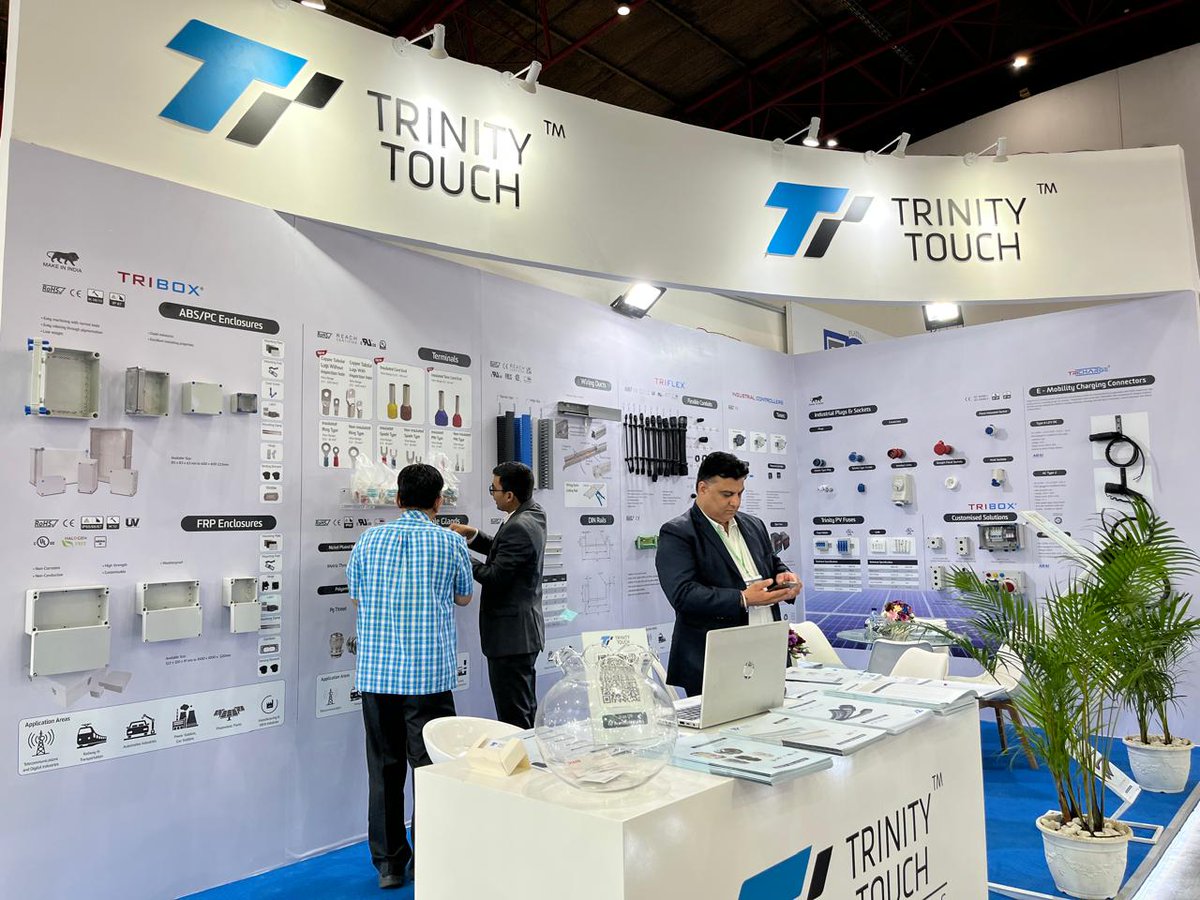 TrinityTouch's tweet image. ⚡🌏 Day 1 at Electric &amp;amp; Power Indonesia 2025 is LIVE! 🌏⚡

Team Trinity Touch is showcasing the latest Electrical &amp;amp; Power Solutions built for reliability, efficiency &amp;amp; a sustainable future.

📍 Hall A2 | Stall 2318
📅 17–20 Sept | Jakarta
#TrinityTouch #EnergyInnovation