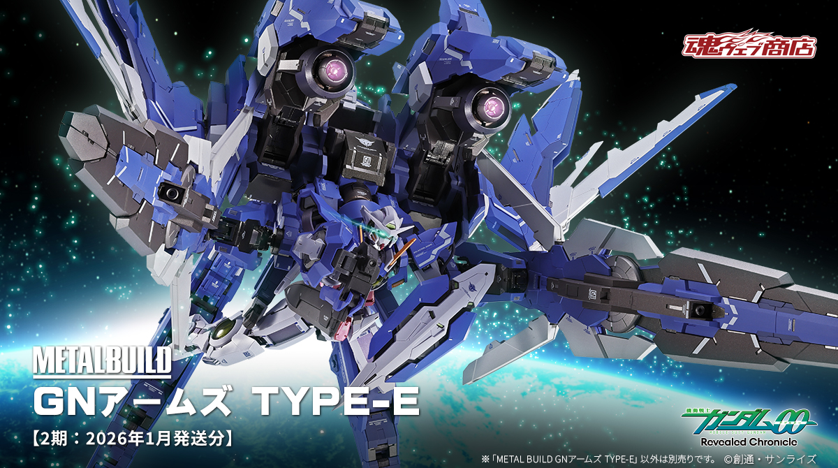 機動戦士ガンダム00』より 「METAL BUILD GNアームズ TYPE-E【2期