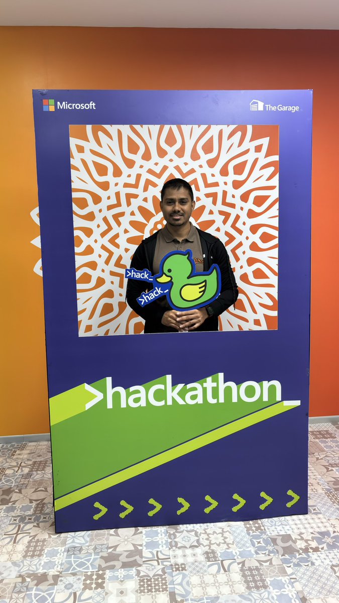 SyncretismIM's tweet image. #MicrosoftHackathon #MicrosoftLife 
@MSFTGarage