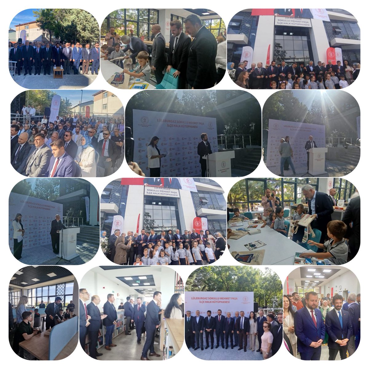 Kültür ve Turizm Bakan Yardımcımız Sn. <a href="/BatuhanMUMCU/">Dr. Batuhan Mumcu</a> ’nun teşrifleriyle, Lüleburgaz Sokullu Mehmet Paşa İlçe Halk Kütüphanemizin açılışını gerçekleştirdik.
Eğitime, kültüre ve gençlerimize hizmet edecek bu kıymetli eserin ilçemize kazandırılmasında emeği geçen herkese