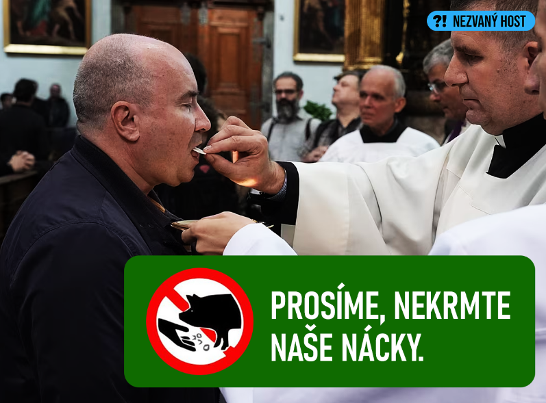 Prosíme, nekrmte naše nácky.