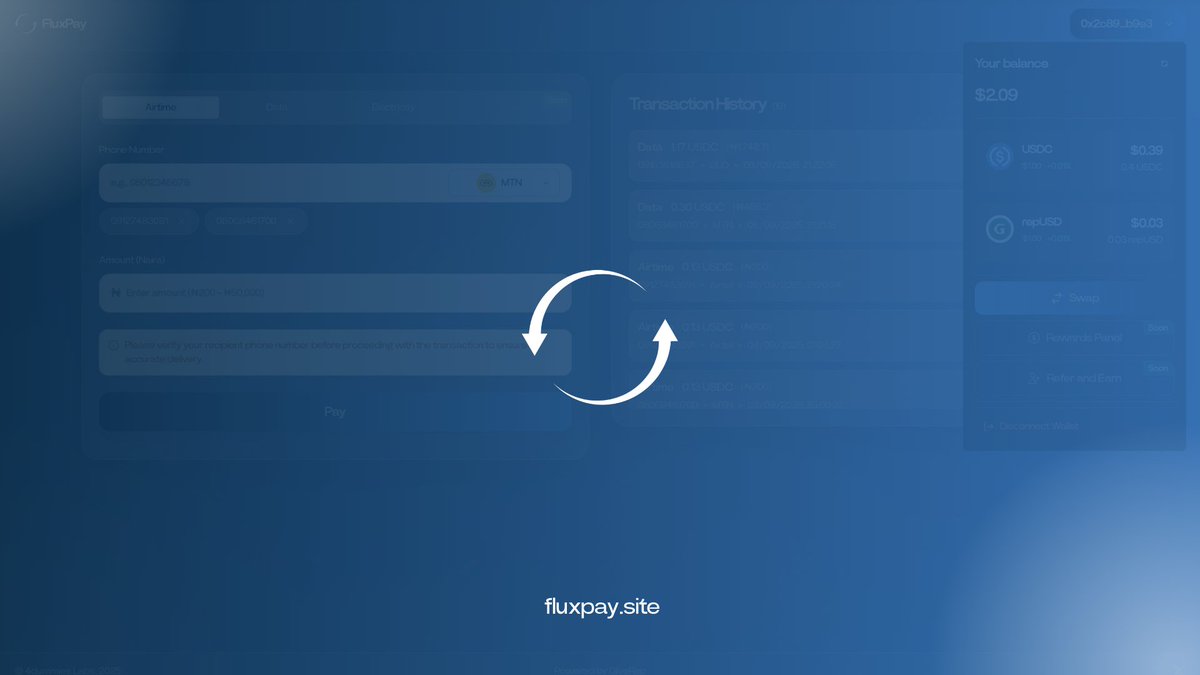 FluxPay tweet media
