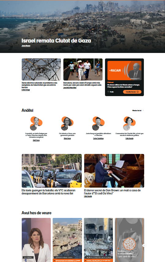 Doncs m'agrada molt, molt, molt el nou web de 3catinfo.