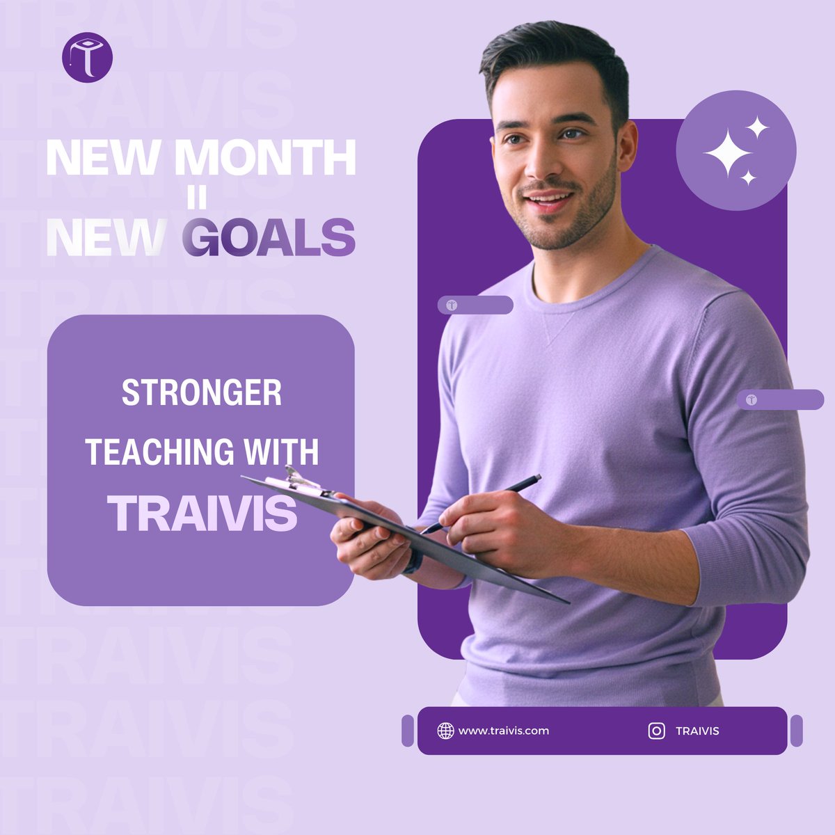 TRAIVISUK's tweet image. New month. New goals. 🚀
Stronger teaching with #TRAIVIS.

#TeachWithTRAIVIS #SmartTeaching #InstructorLife #DigitalTeaching