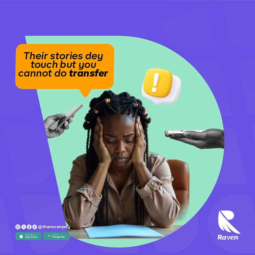 theravenpay's tweet photo. Family & friends will always have a reason.
You don’t always have to be the solution. Spend wisely.
#MyRavenWay #RavenPay #SecureSeptember https://t.co/P35u5V3dKZ