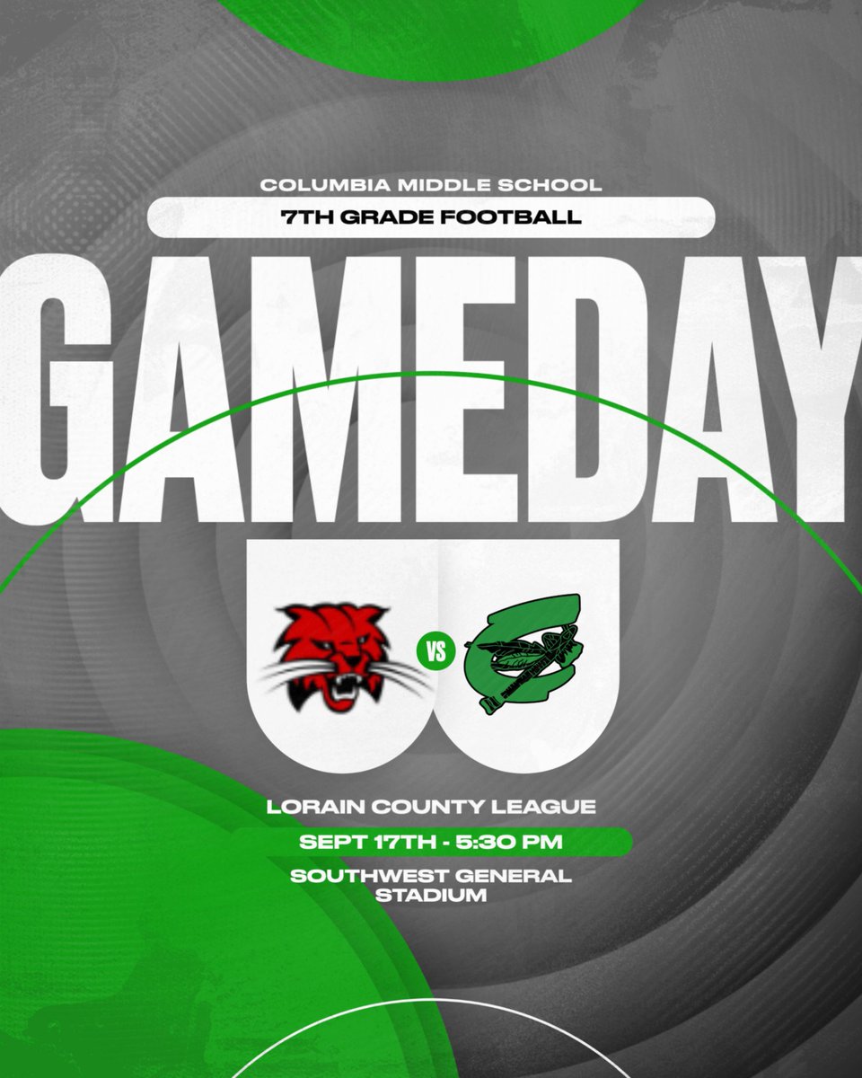 ColumbiaAth's tweet photo. Today we have a 7th Grade Only football game at home vs. Norwayne. Notice the 5:30 start. Tix Link:
https://t.co/kN9CsCD1nK https://t.co/UuUq2zhYOu